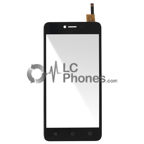 Wiko Jerry Max - Front Glass Digitizer Black