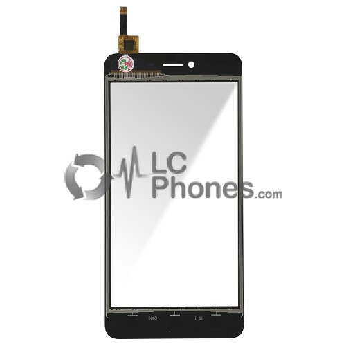 Wiko Jerry Max - Front Glass Digitizer Black