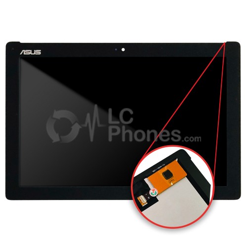 Asus ZenPad 10 Z300M - Full Front LCD Digitizer with Frame Black