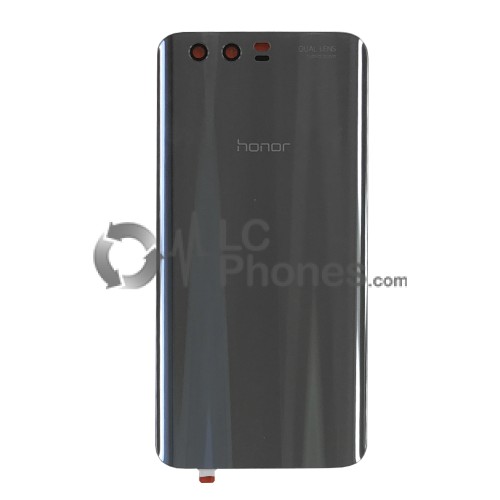 Huawei Honor 9 - Battery Cover with Adhesive & Camera Lens Silver