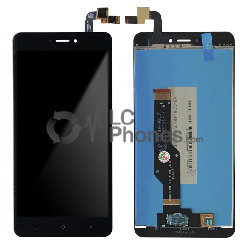 Xiaomi Redmi Note 4X - Full Front LCD Digitizer Black Global Version