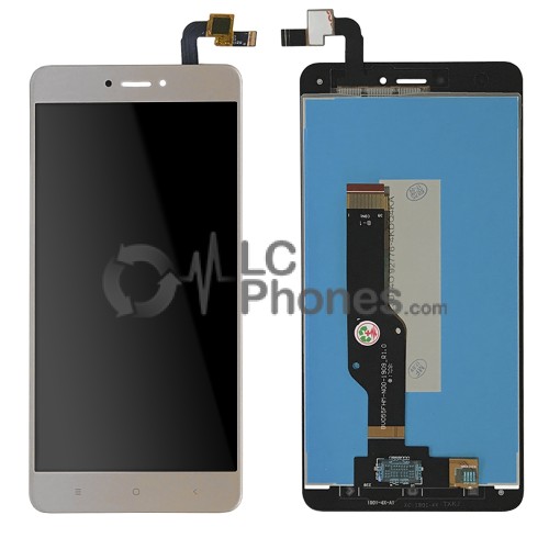 Xiaomi Redmi Note 4X - Full Front LCD Digitizer Gold Global Version