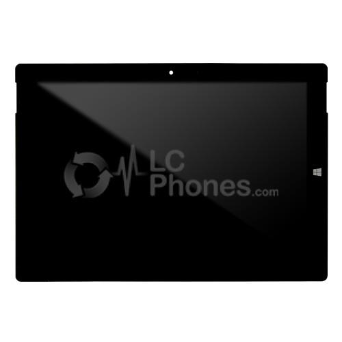 Microsoft Surface RT 3 - Full Front LCD Digitizer Black