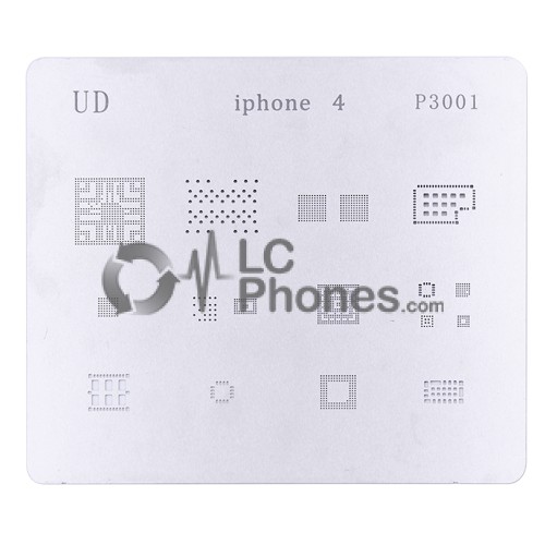 IC Repair BGA Rework Reballing Stencil Template for iPhone 4