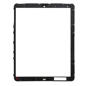 iPad 1 Wifi - Middle Frame Plastic Black with Home Button Board and Holder