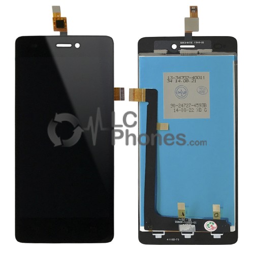 Wiko Highway Signs - Full Front LCD Digitizer Black