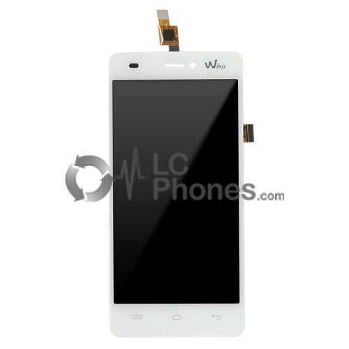 Wiko Highway Signs - Full Front LCD Digitizer White