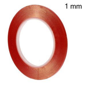 1mm x 25m Double-sided Clear Adhesive Sticker Tape