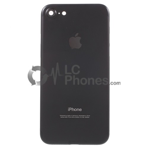 iPhone 7 - Back Cover Housing With Side Buttons Black