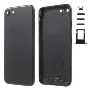 iPhone 7 - Back Cover Housing With Side Buttons Black