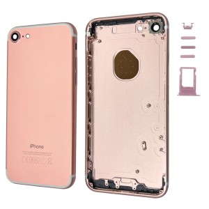 iPhone 7 - Back Cover Housing With Side Buttons Rose Gold