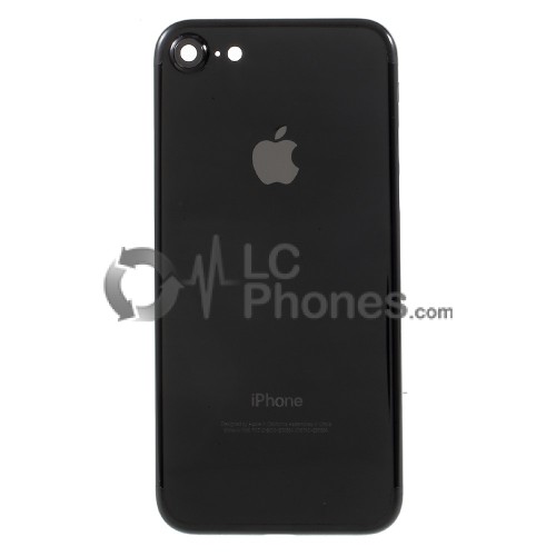 iPhone 7 - Back Cover Housing With Side Buttons Jet Black