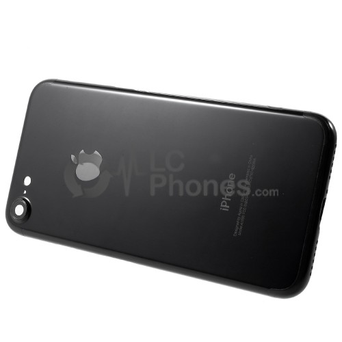 iPhone 7 - Back Cover Housing With Side Buttons Jet Black