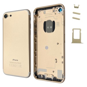 iPhone 7 - Back Cover Housing With Side Buttons Gold