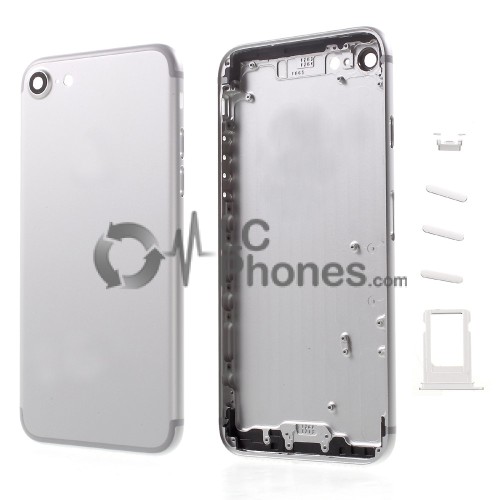 iPhone 7 - Back Cover Housing With Side Buttons Silver