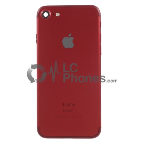 iPhone 7 - Back Cover Housing With Side Buttons Red Edition