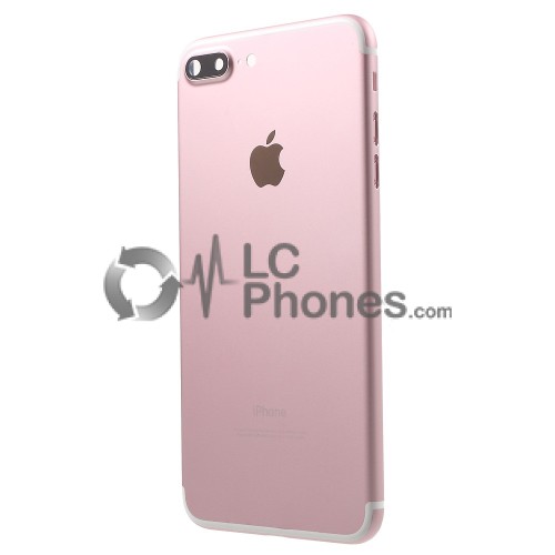 iPhone 7 Plus - Back Cover Housing With Side Buttons Rose Gold