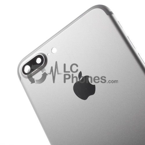 iPhone 7 Plus - Back Cover Housing With Side Buttons Silver