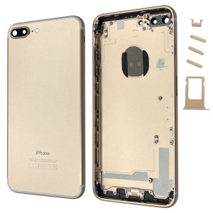 iPhone 7 Plus - Back Cover Housing With Side Buttons Gold