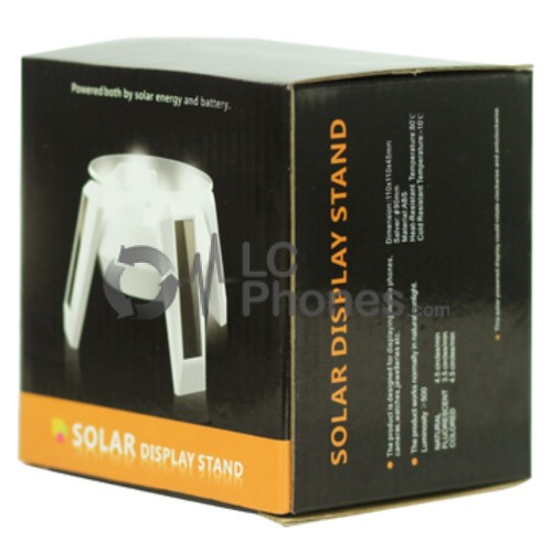 Solar Rotating Display Stand