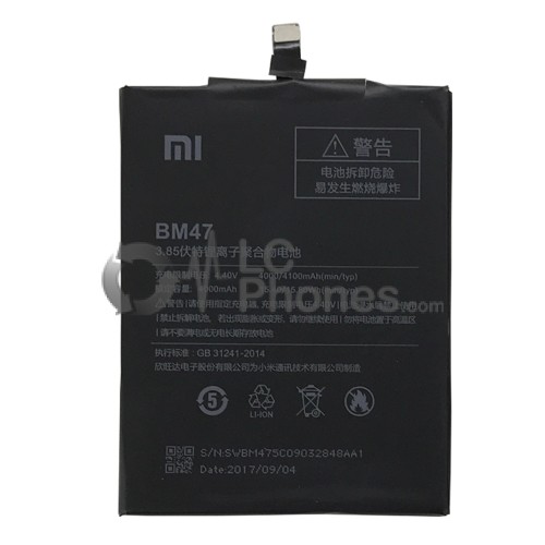 Xiaomi Redmi 3 / 3S / 3X - Battery BM47 4000mAh 15.4Wh