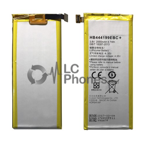 Huawei Honor 4C / G Play Mini - Battery HB444199EBC+ 2550mAh 9.7Wh