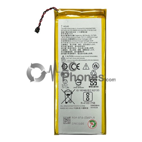 Motorola Moto G5 Plus XT1685 - Battery HG40 2810mAh 10.7Wh