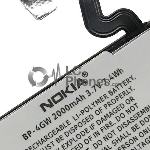 Nokia Lumia 920 - Battery BP-4GW 2000mAh 7.4Wh