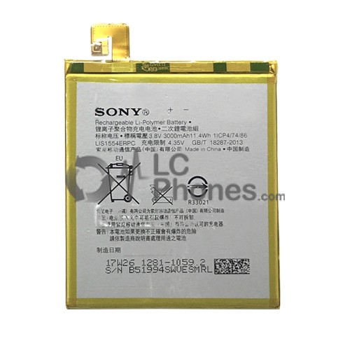 Sony Xperia T2 Ultra - Battery LIS1554ERPC 3000mAh 11.4Wh