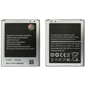 Samsung Galaxy Ace 3 S7270 S7272 S7898  S7390 S7392  - Battery B100AE 1500mAh 5.7Wh