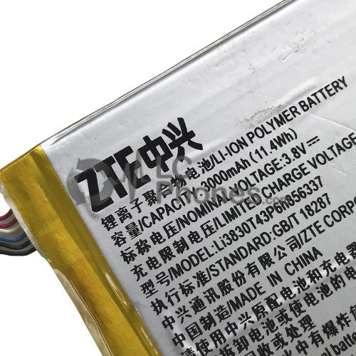 ZTE Blade S6 - Battery Li3830T43P6h856337 3000mAh 11.4Wh