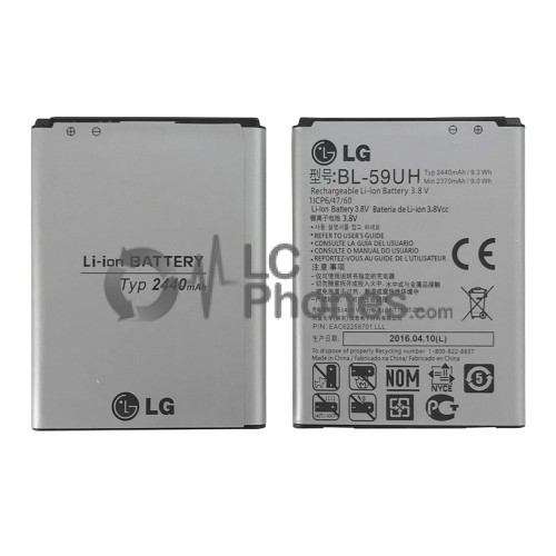 LG G2 Mini - Battery BL-59UH 2440mAh 9.3Wh