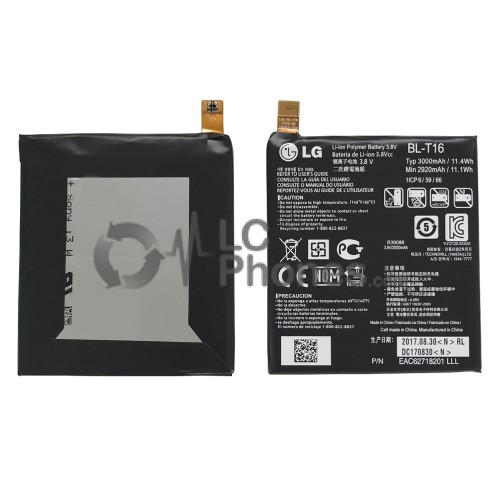 LG G Flex 2 H950 H955 - Battery BL-T16 3000mAh 11.4Wh