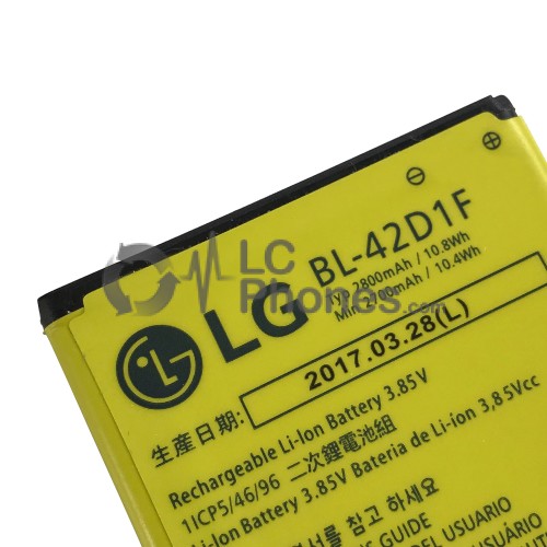 LG G5 H820 H850 H860N H860 H868 F700K H830 VS987 - Battery BL-42D1F 2800mAh 10.8Wh