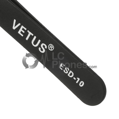 VETUS ESD 10 Anti-Static Steel Tweezer