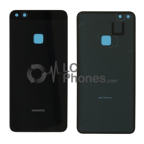 Huawei Ascend P10 Lite WAS-LX1A - OEM Battery Cover with Adhesive & Camera Lens Black