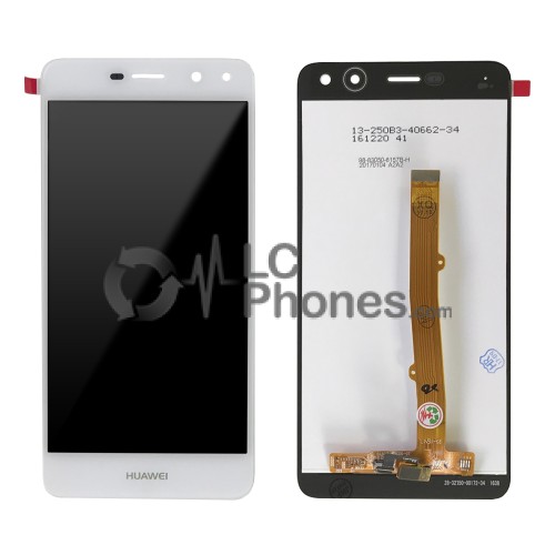 Huawei Ascend Y6 2017 / Nova Young - Full Front LCD Digitizer White