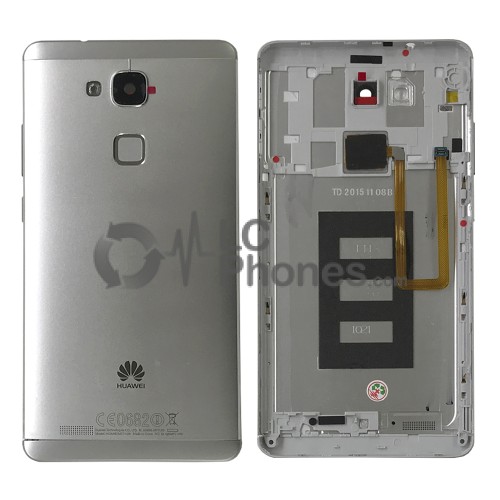 Huawei Ascend Mate 7 - Back Cover Housing Complete Silver