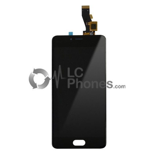 Meizu M3S - Full Front LCD Digitizer Black