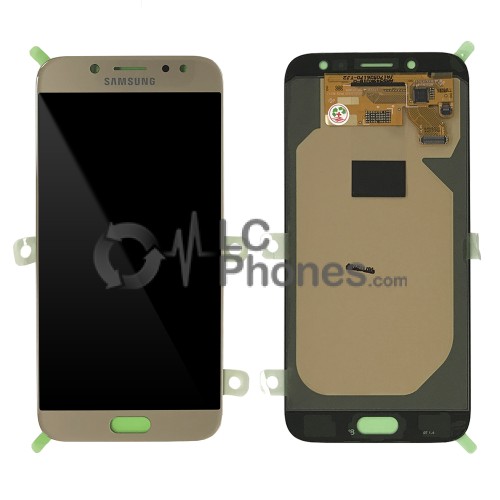 Samsung Galaxy J7 2017 J730 / J7 Pro - Full Front LCD Digitizer Gold < Service Pack >