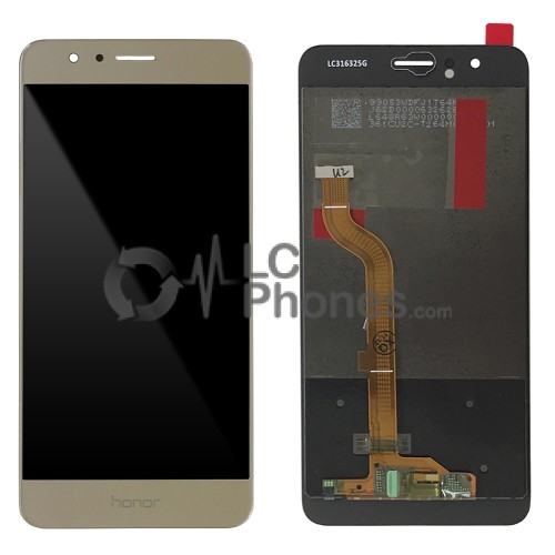 Huawei Honor 8 - Full Front LCD Digitizer Gold