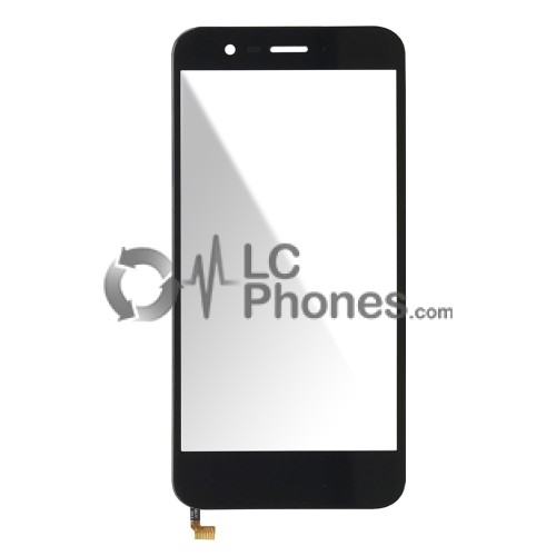 ZTE Smart Prime 7 / Vodafone 600 - Front Glass Black