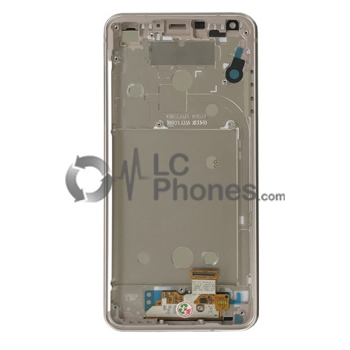 LG Optimus G6 H870 - Full Front LCD Digitizer with Frame White