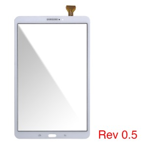 Samsung Galaxy Tab A 2016 T580 T585 - Front Glass Digitizer White rev0.5