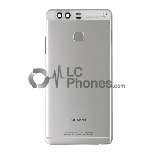 Huawei Ascend P9 - Back Housing with Fingerprint Sensor Flex Silver