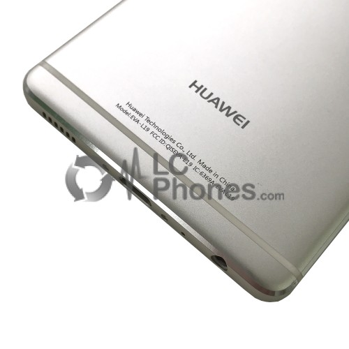 Huawei Ascend P9 - Back Housing with Fingerprint Sensor Flex Silver