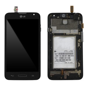 LG L70 D325 - Full Front LCD Digitizer with frame Black