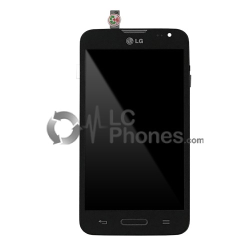 LG L70 D325 - Full Front LCD Digitizer with frame Black