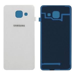 Samsung Galaxy A3 2016 A310 - Battery Cover White Class A++ with Adhesive