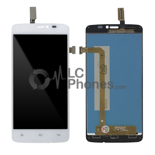 Gionee E3 Mini V4S MEO A66 - Full Front LCD Digitizer White